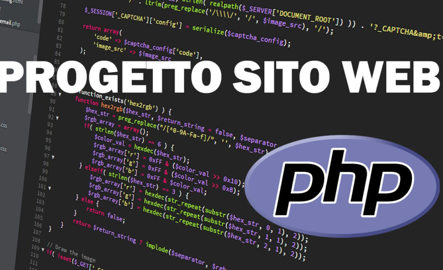 progetto sito web