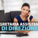 segretaria assistente di direzione